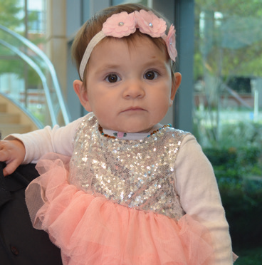 Cute baby dressed up for Halloween at CCMH