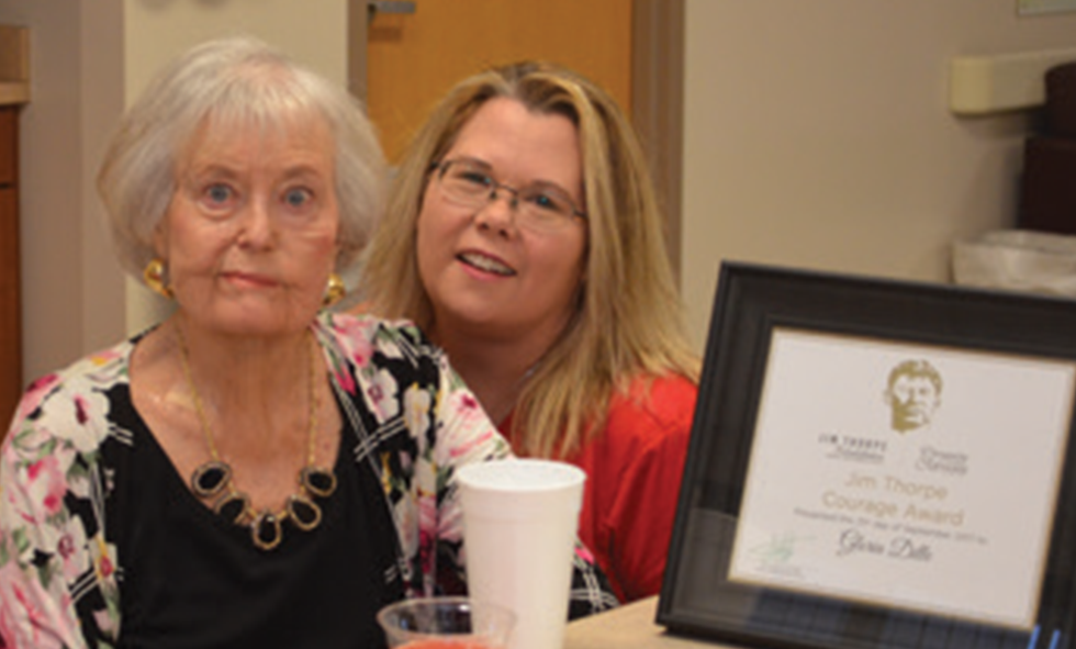 Two women smiling at CCMH