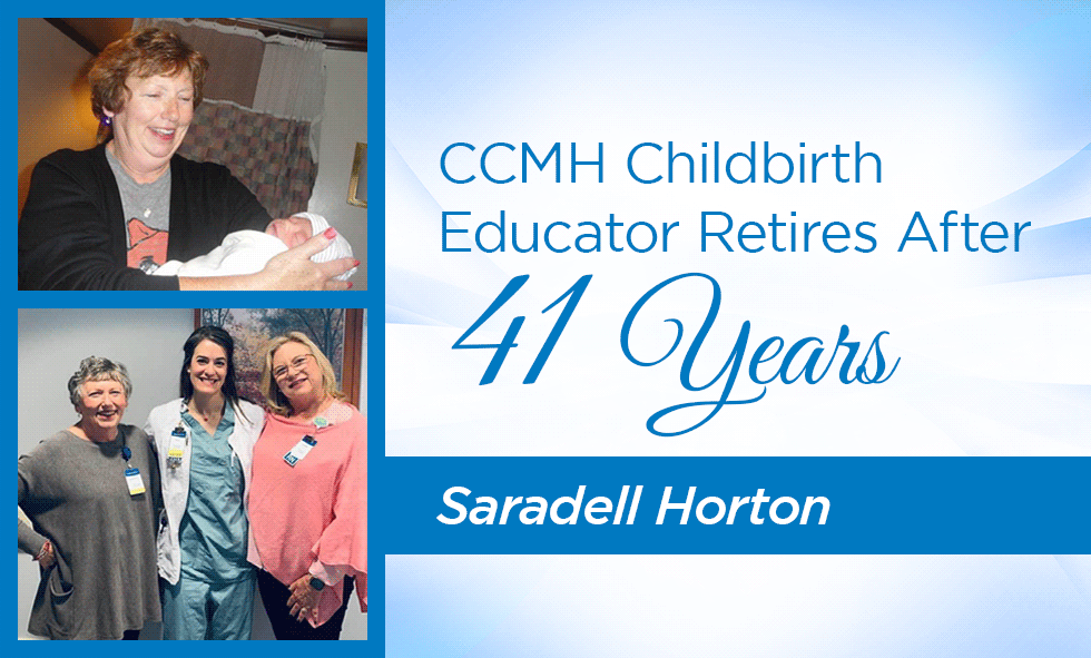 Saradell Horton and CCMH Staff
