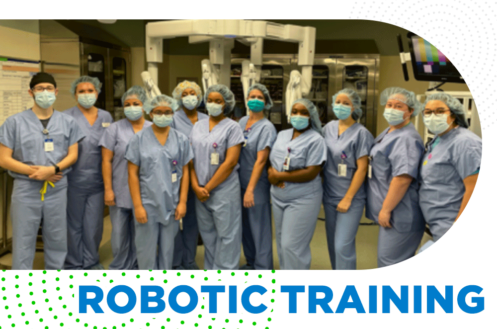 Robotic training graphic