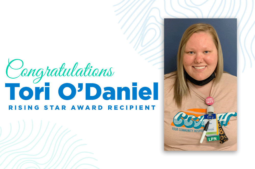 Tori O'Daniel Rising Star
