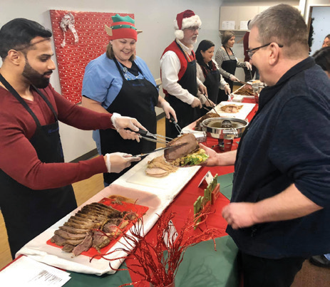 CCMH Annual Holiday Meal Attendees