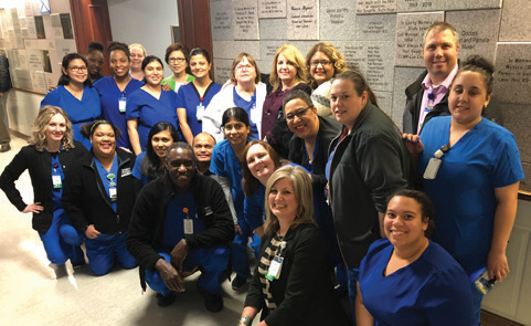 Image of Connie Bryant and coworkers