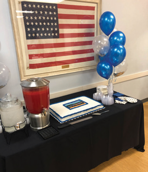 Image of Connie Bryant party cake