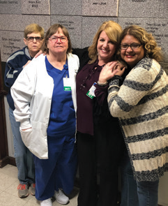 Image of Connie Bryant and coworkers