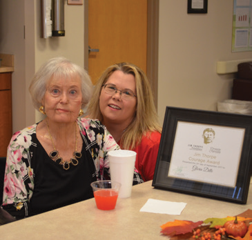 Two women smiling at CCMH