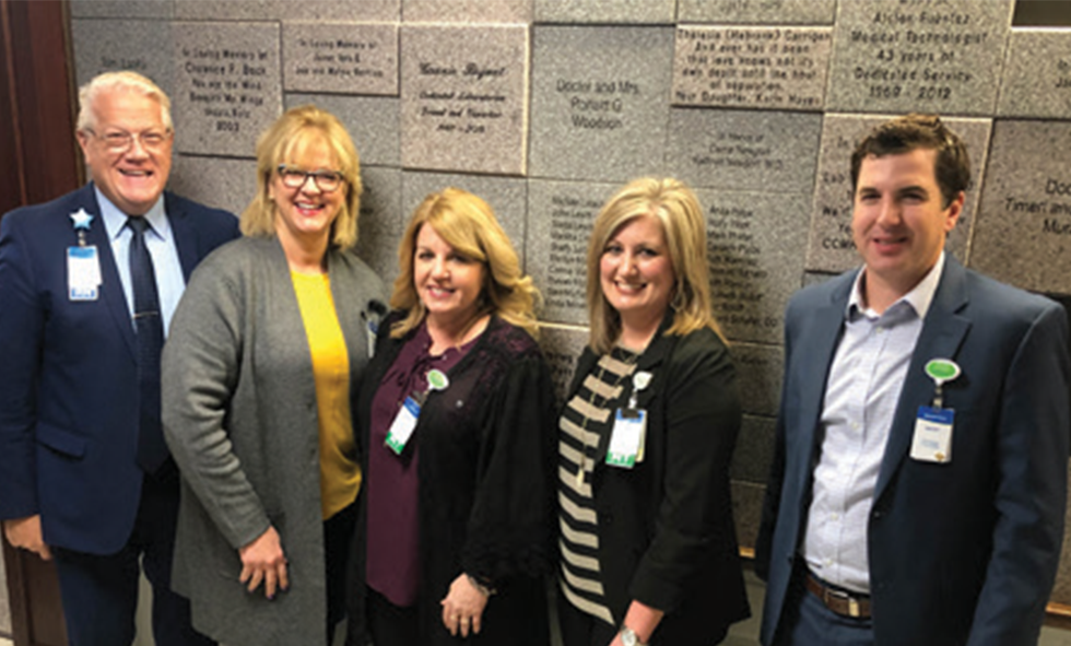 Image of Connie Bryant and coworkers