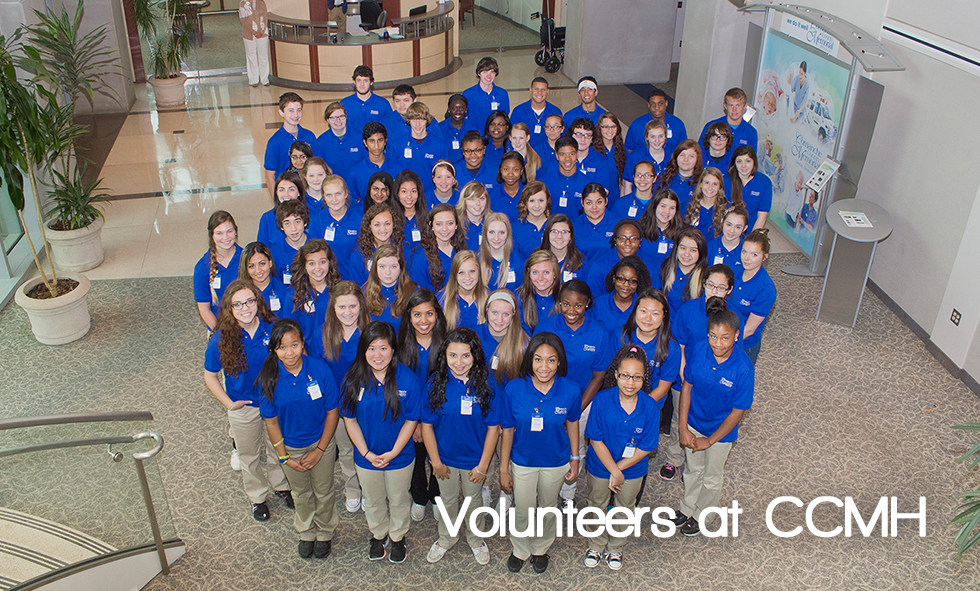 Departments across CCMH welcome Volunteens
